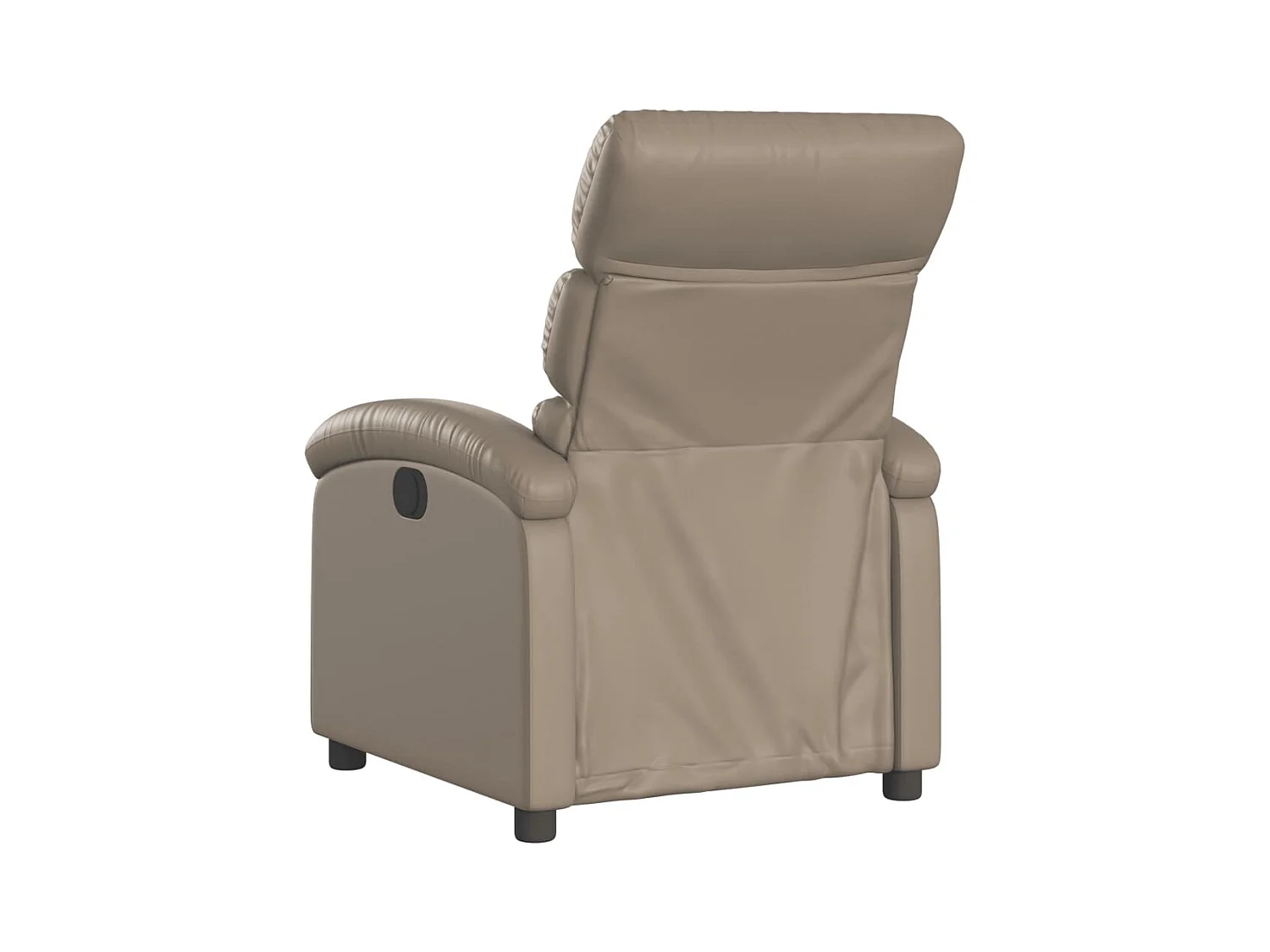 Relaxsessel Elektrisch | Fernsehsessel Cappuccino-Braun Kunstleder -gkd820173