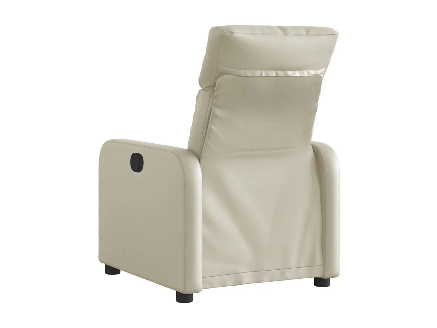 Fauteuil inclinable électrique Crème Similicuir REO86293