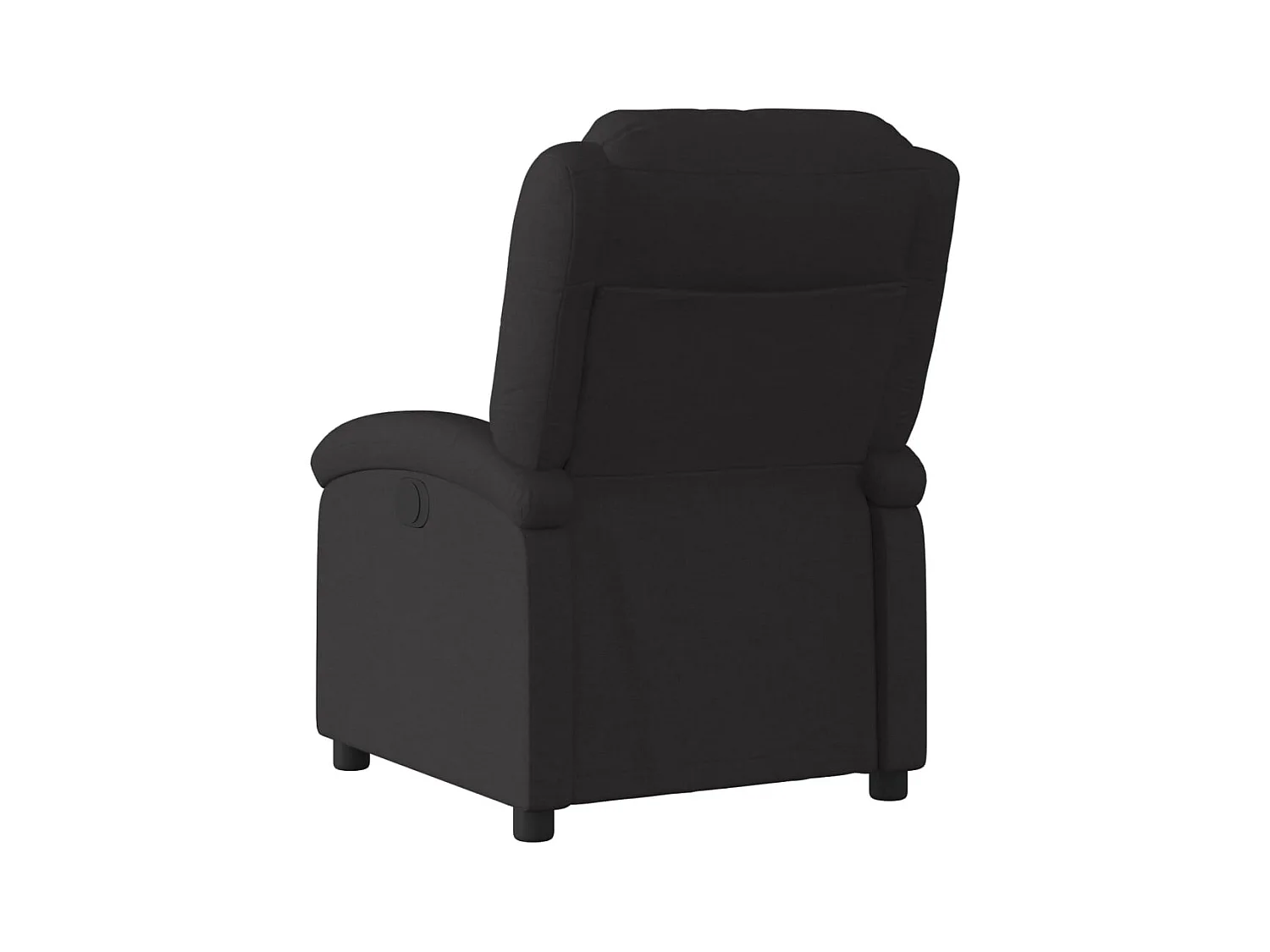 Fauteuil verstelbaar stof zwart NL143412