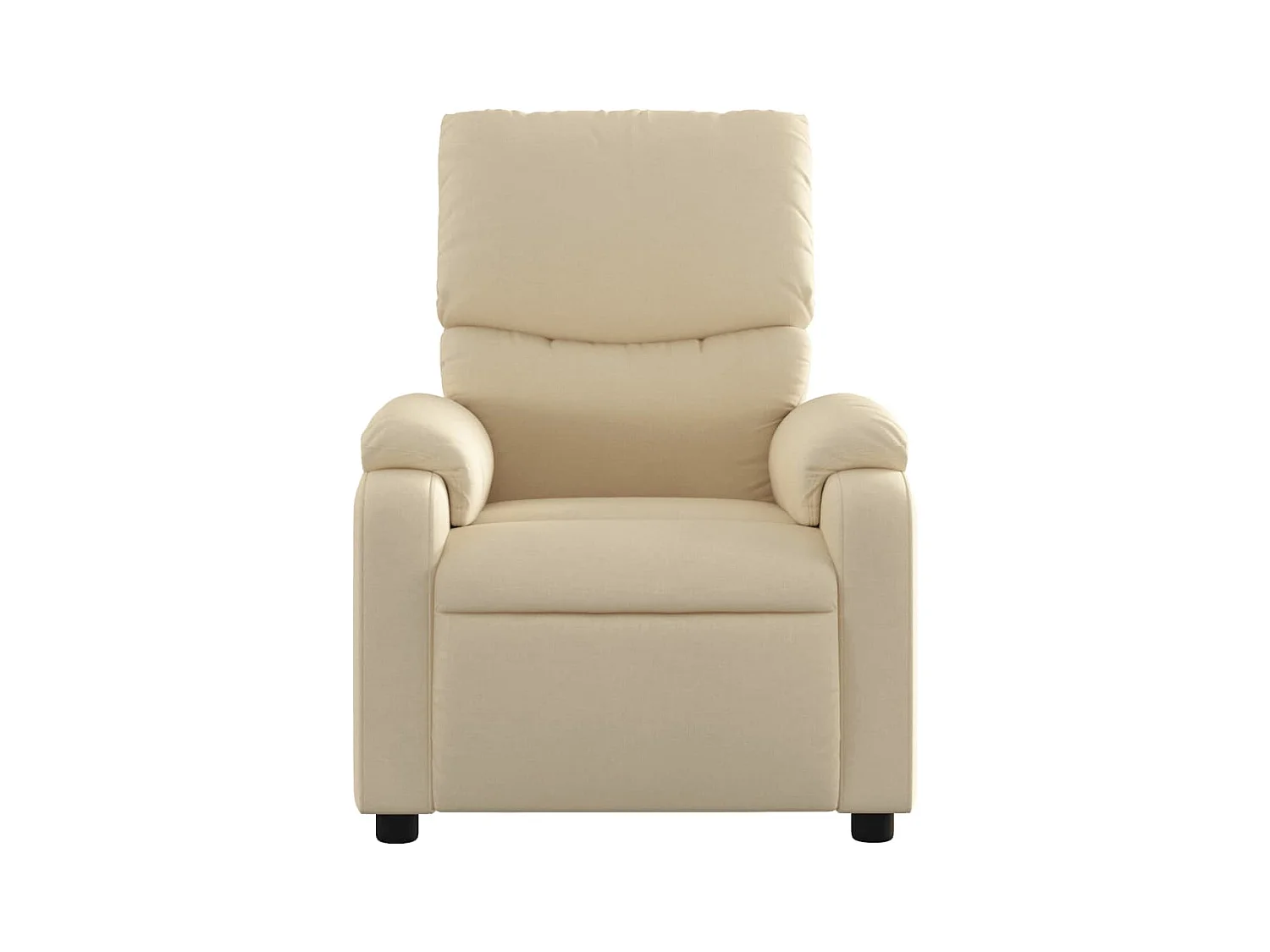 Fauteuil inclinable Crème Tissu REO25809