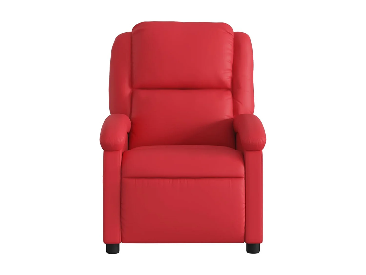 Fauteuil inclinable Rouge Similicuir REO90076