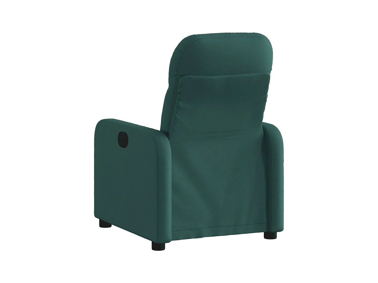 Fauteuil inclinable électrique Vert foncé Tissu REO77718