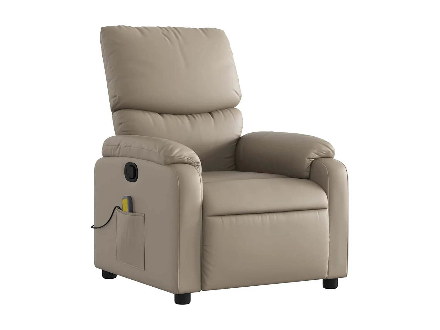 Fauteuil de massage inclinable Cappuccino Similicuir REO94294