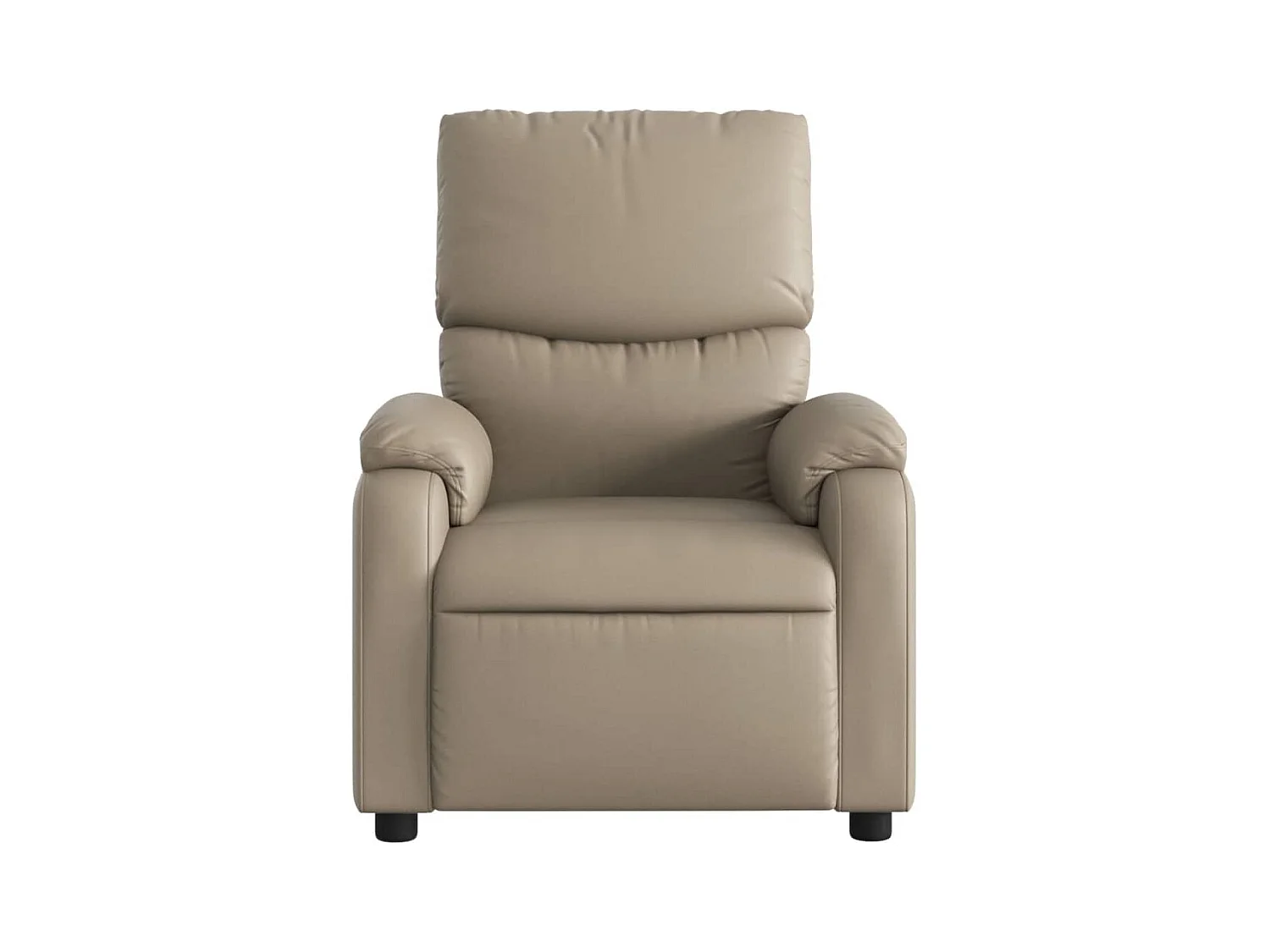 Fauteuil inclinable Cappuccino Similicuir REO74108