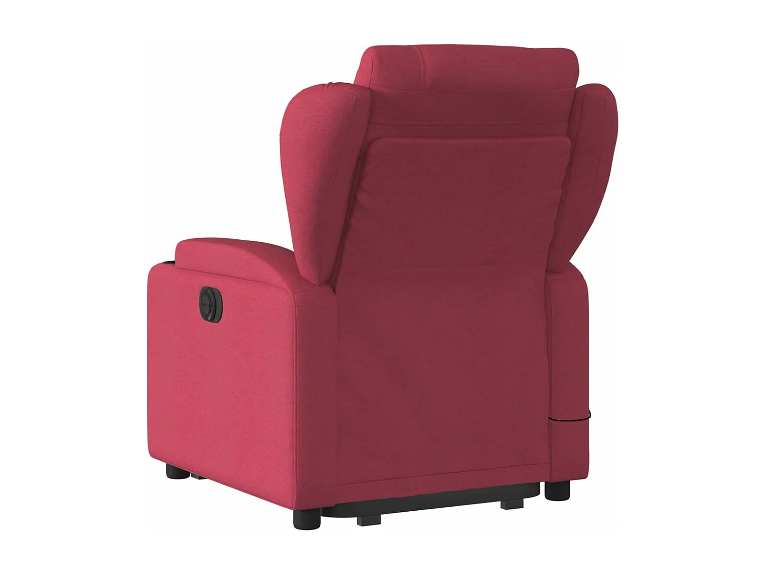 Fauteuil inclinable de massage Rouge bordeaux Tissu REO57802