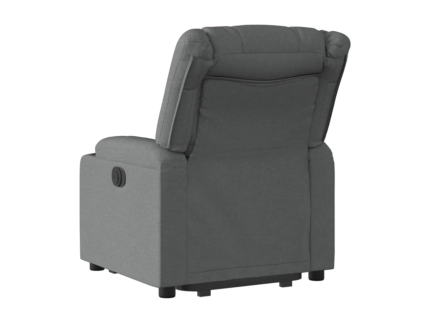 Fauteuil inclinable Gris foncé Tissu REO41995