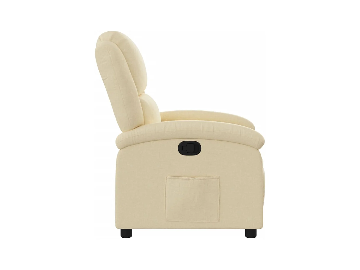 Fauteuil inclinable Crème Tissu REO77282