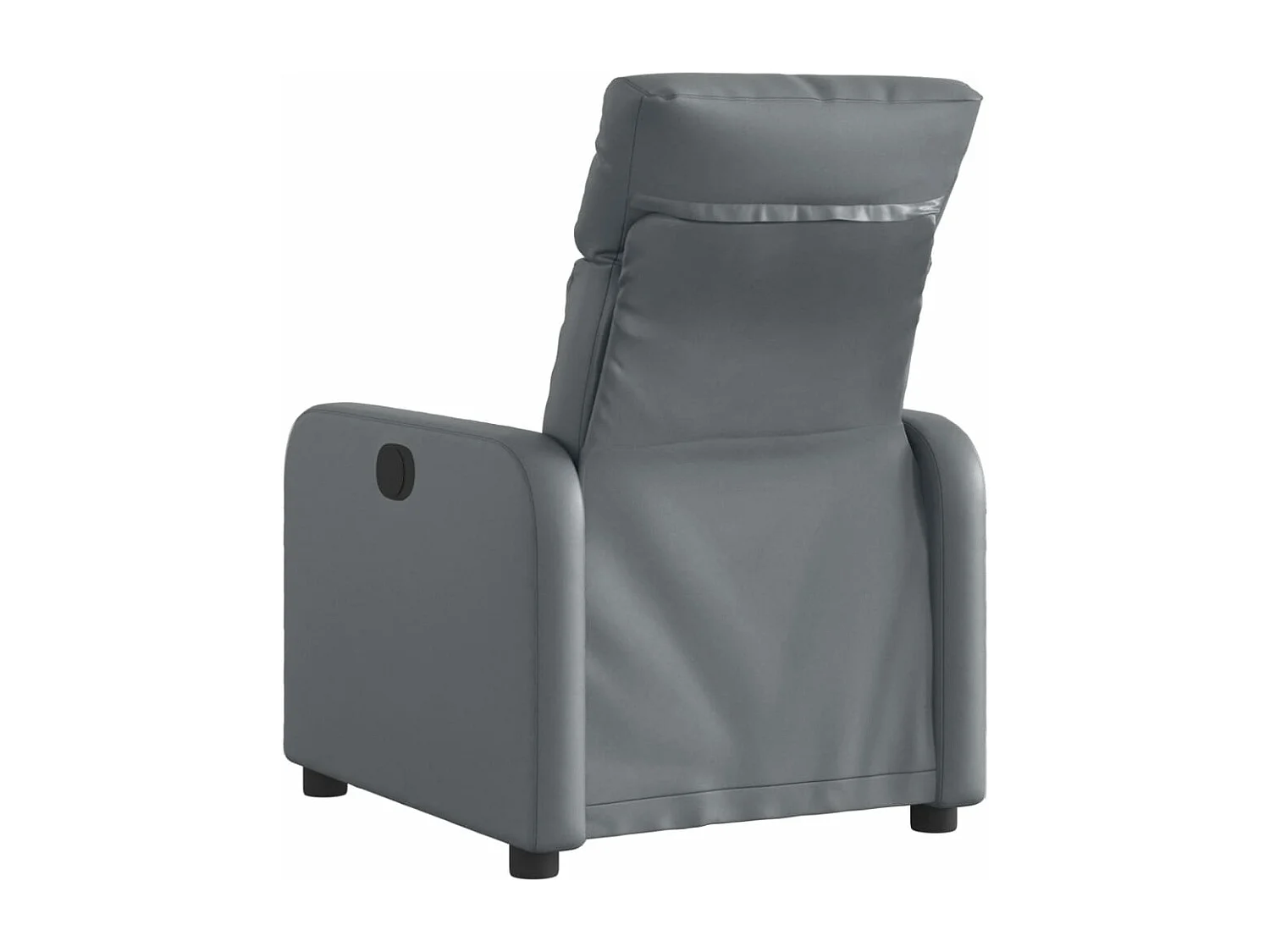 Fauteuil inclinable électrique Gris Similicuir REO67964