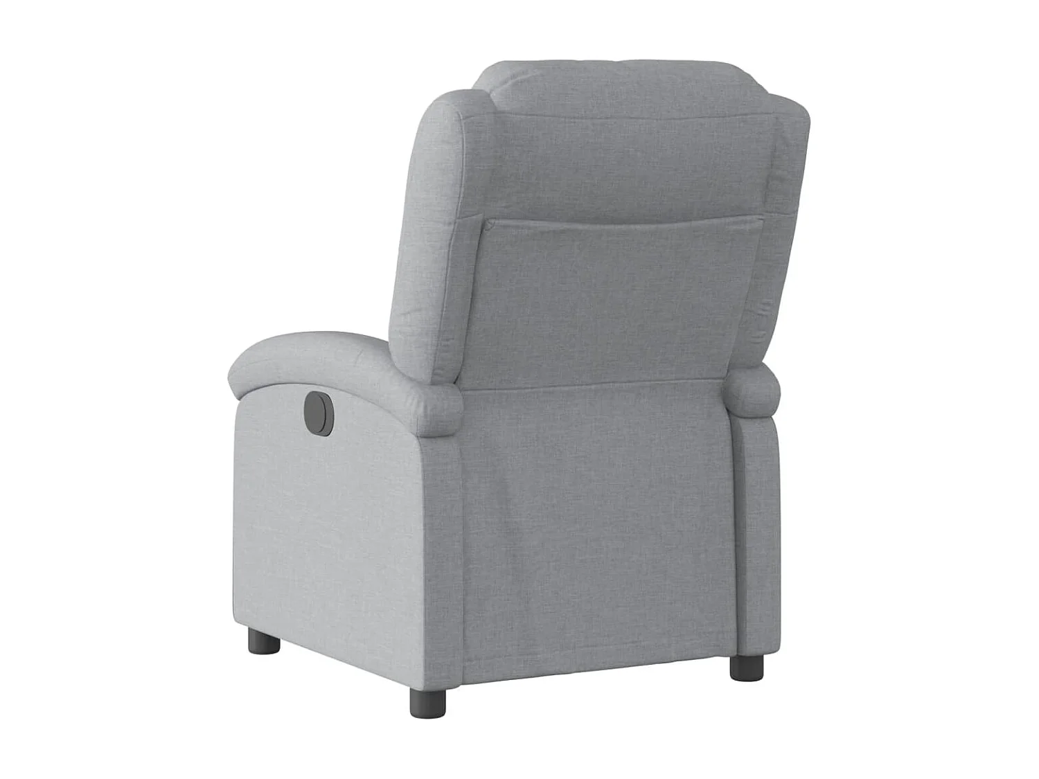 Fauteuil inclinable Gris clair Tissu REO16581