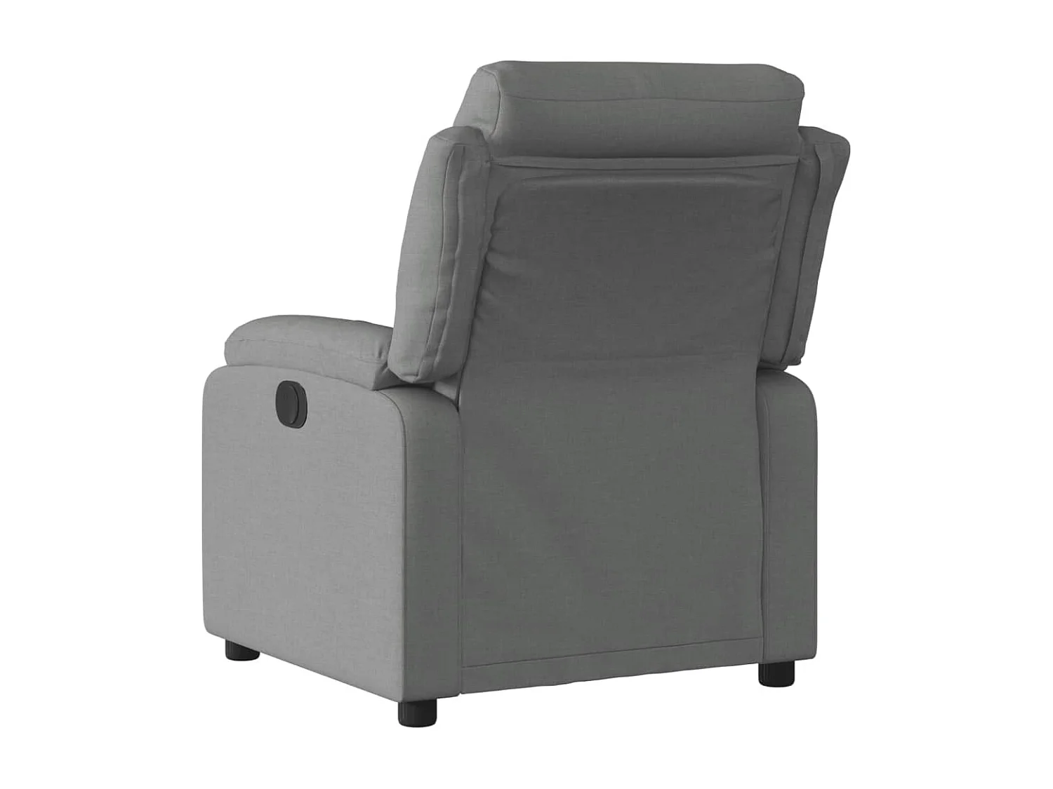 Fauteuil inclinable électrique Gris foncé Tissu REO43516