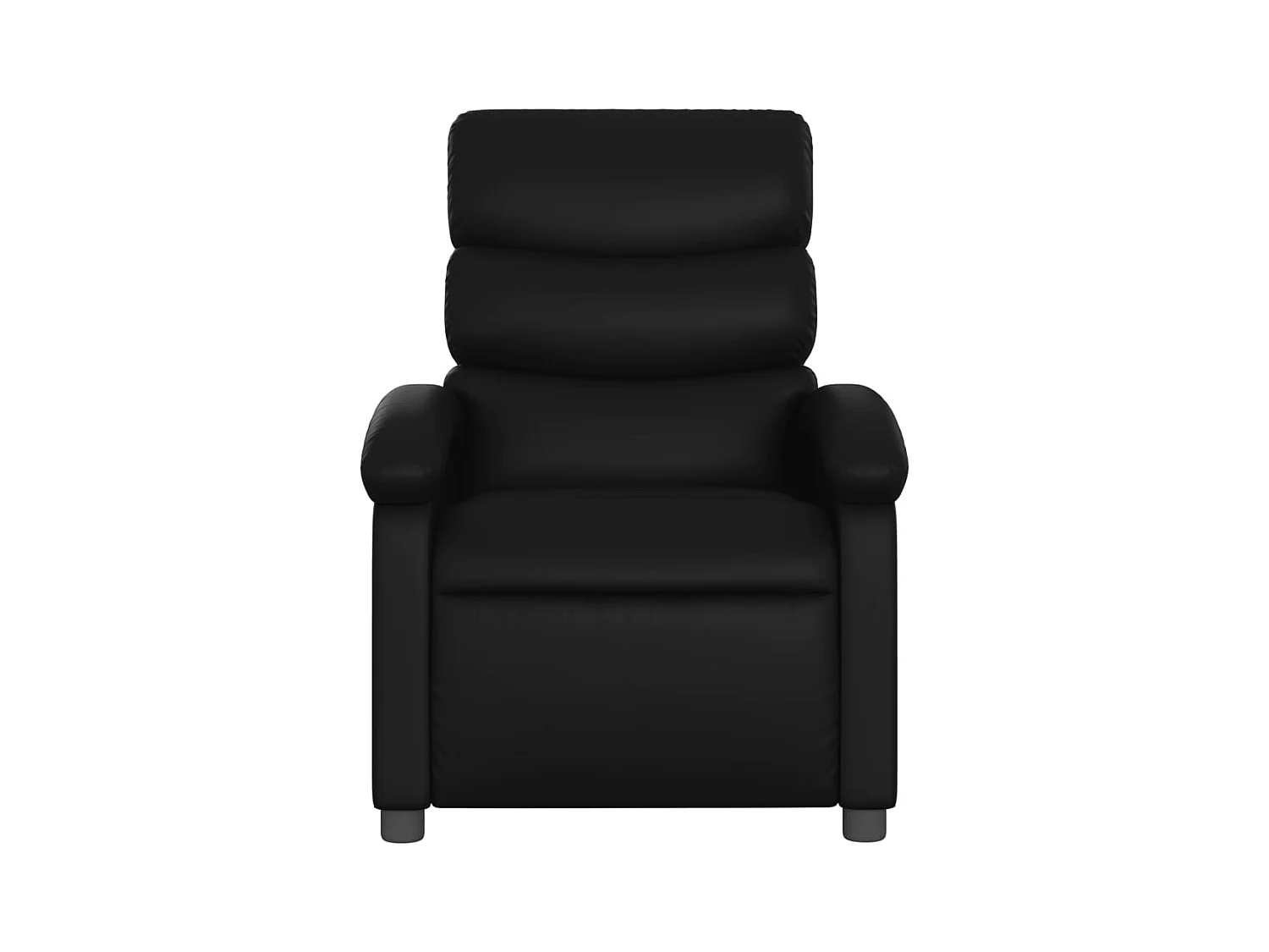 Relaxsessel | Fernsehsessel Schwarz Kunstleder -gkd756619