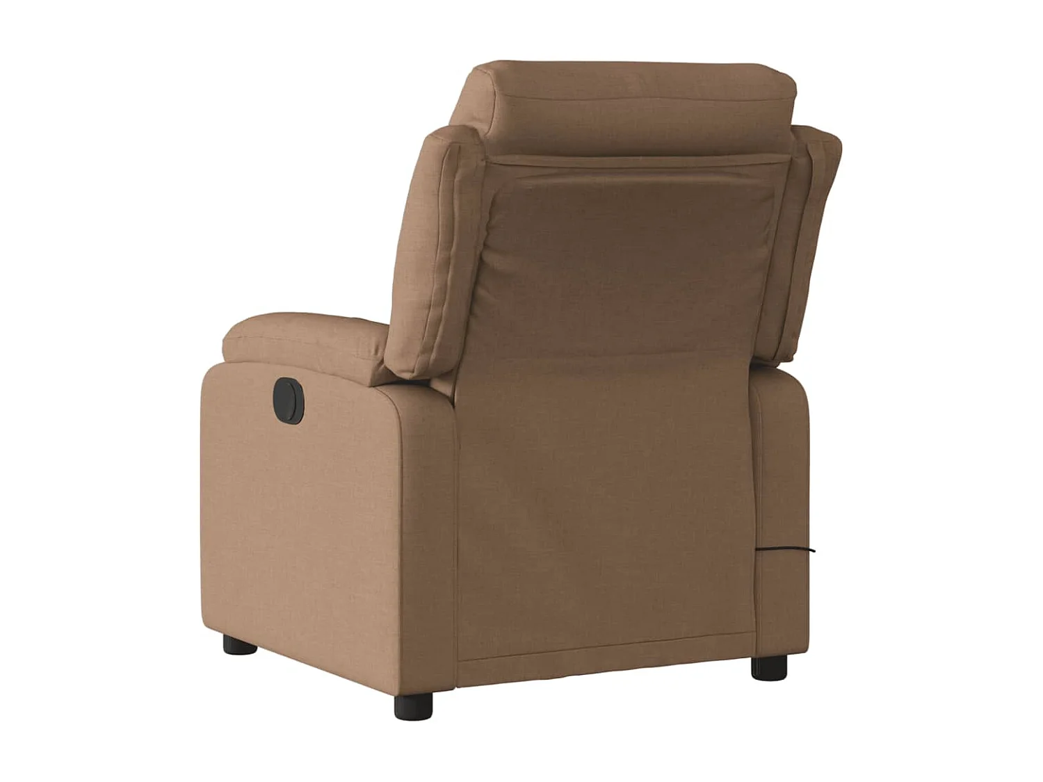 Fauteuil de massage inclinable Marron Tissu REO72960