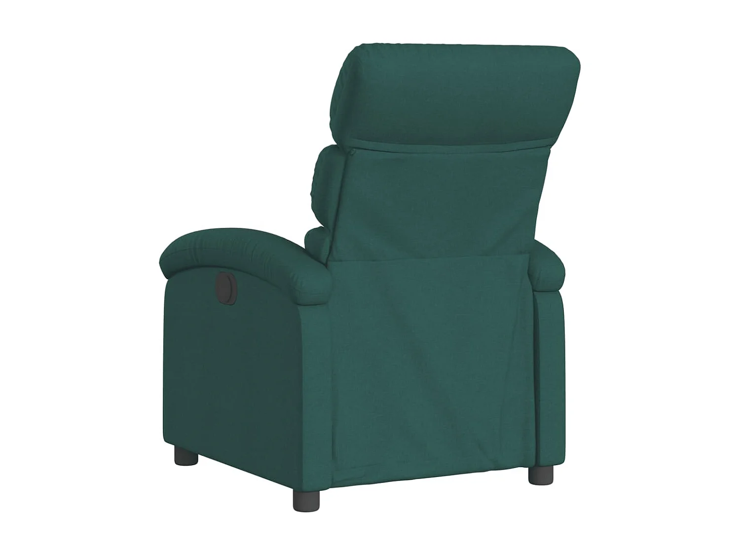 Fauteuil inclinable électrique Vert foncé Tissu REO78174