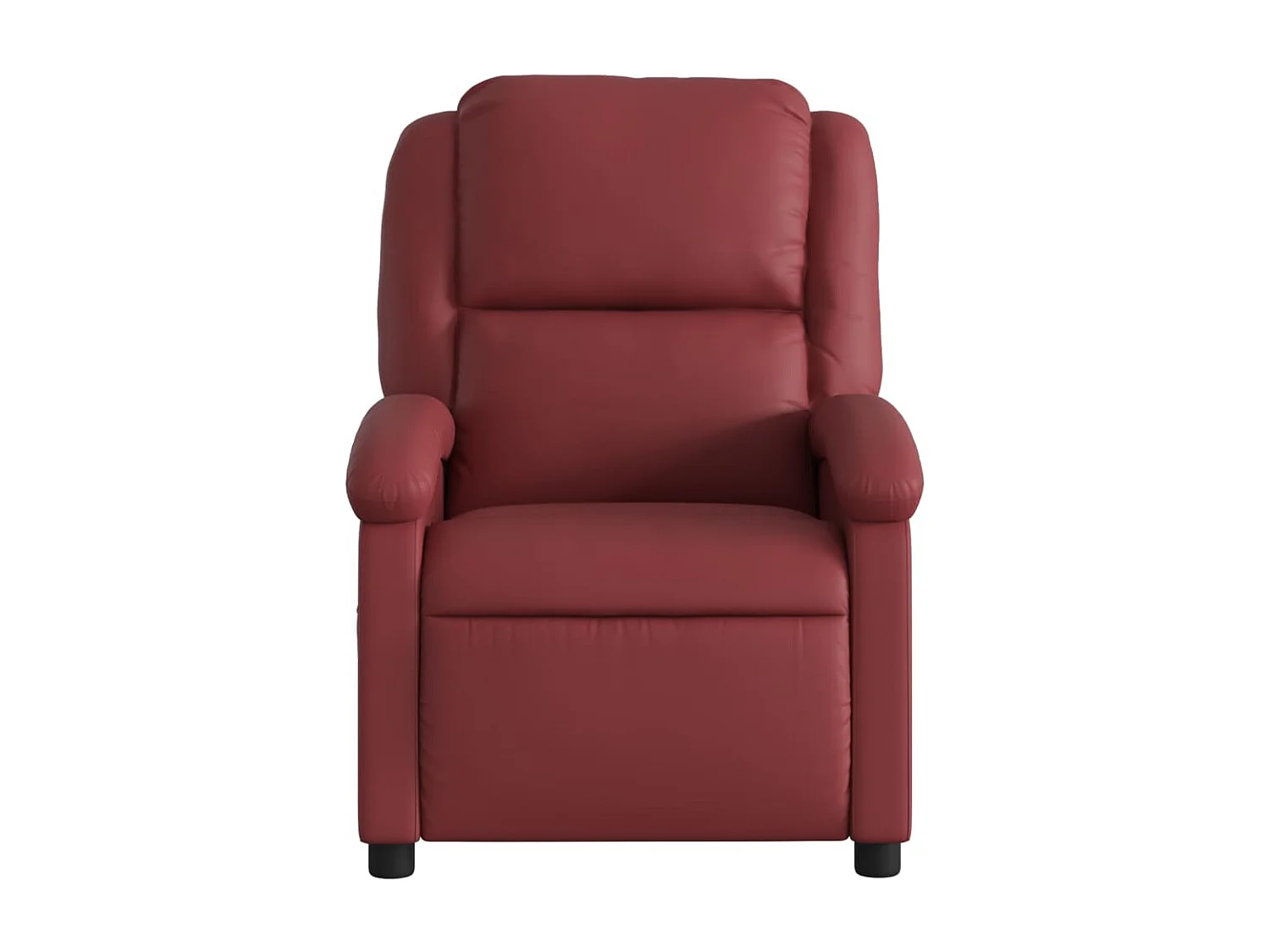 Fauteuil inclinable Rouge bordeaux Similicuir REO82514