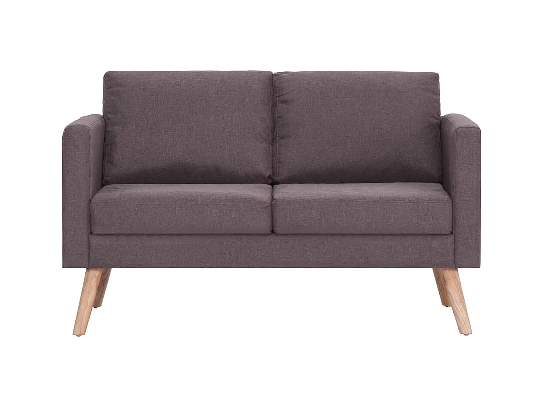 Tweezitsbank stof taupe NL413634