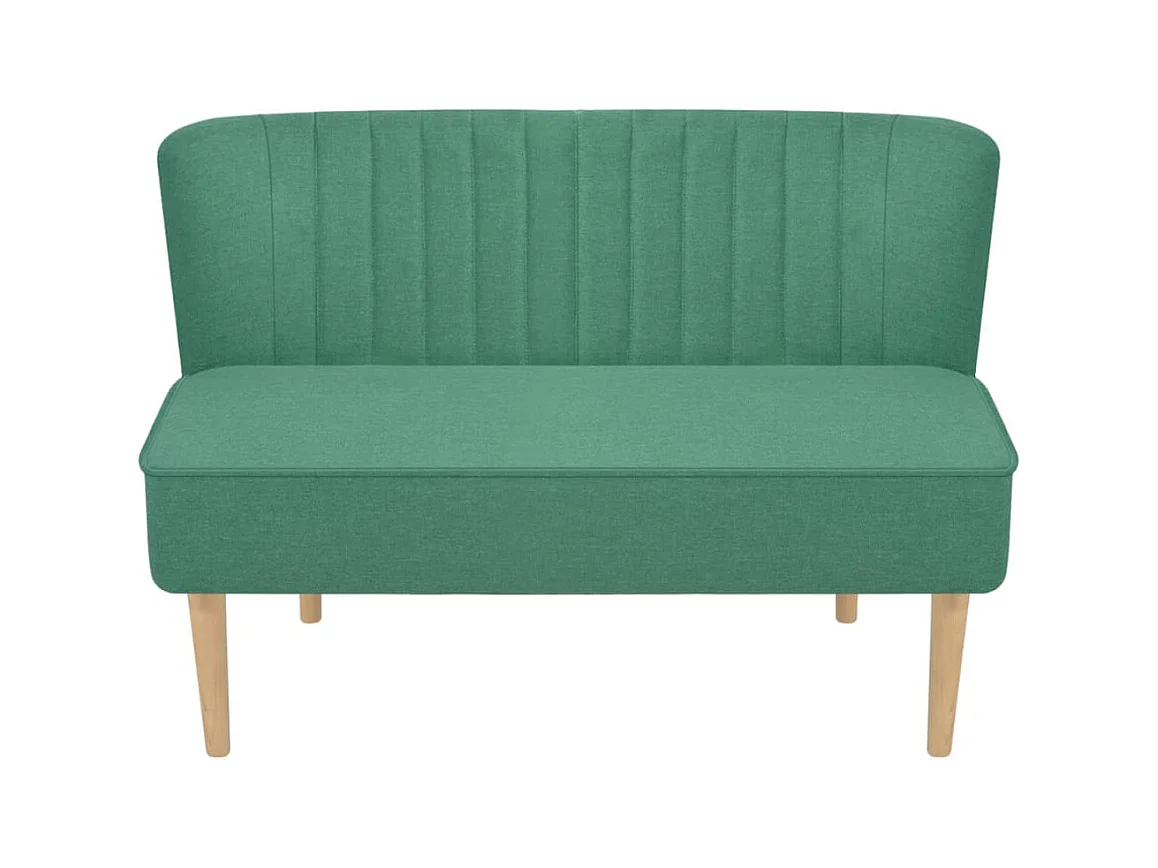 Canapé 117 x 55,5 x 77 cm Tissu Vert REO79915