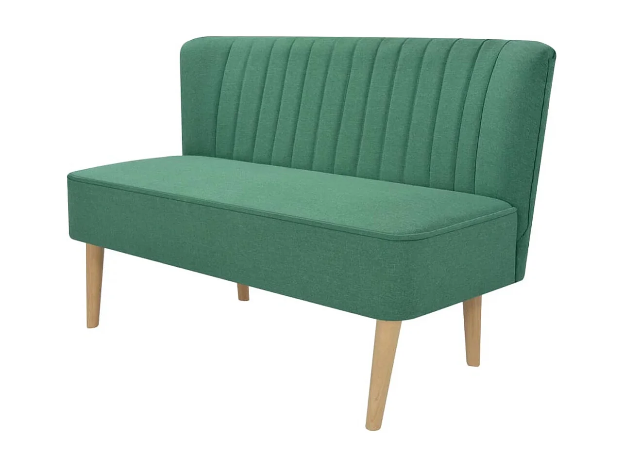 Sofá de tecido 117x55,5x77 cm verde PT123245