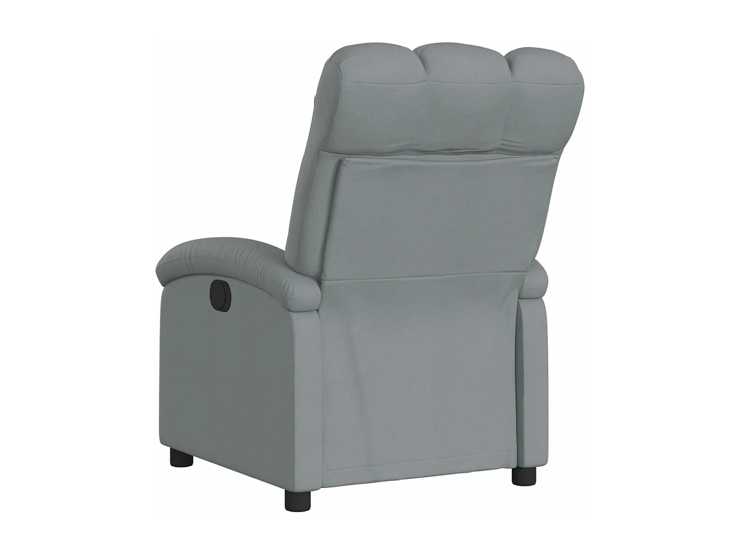 Fauteuil inclinable Gris clair Tissu REO62095