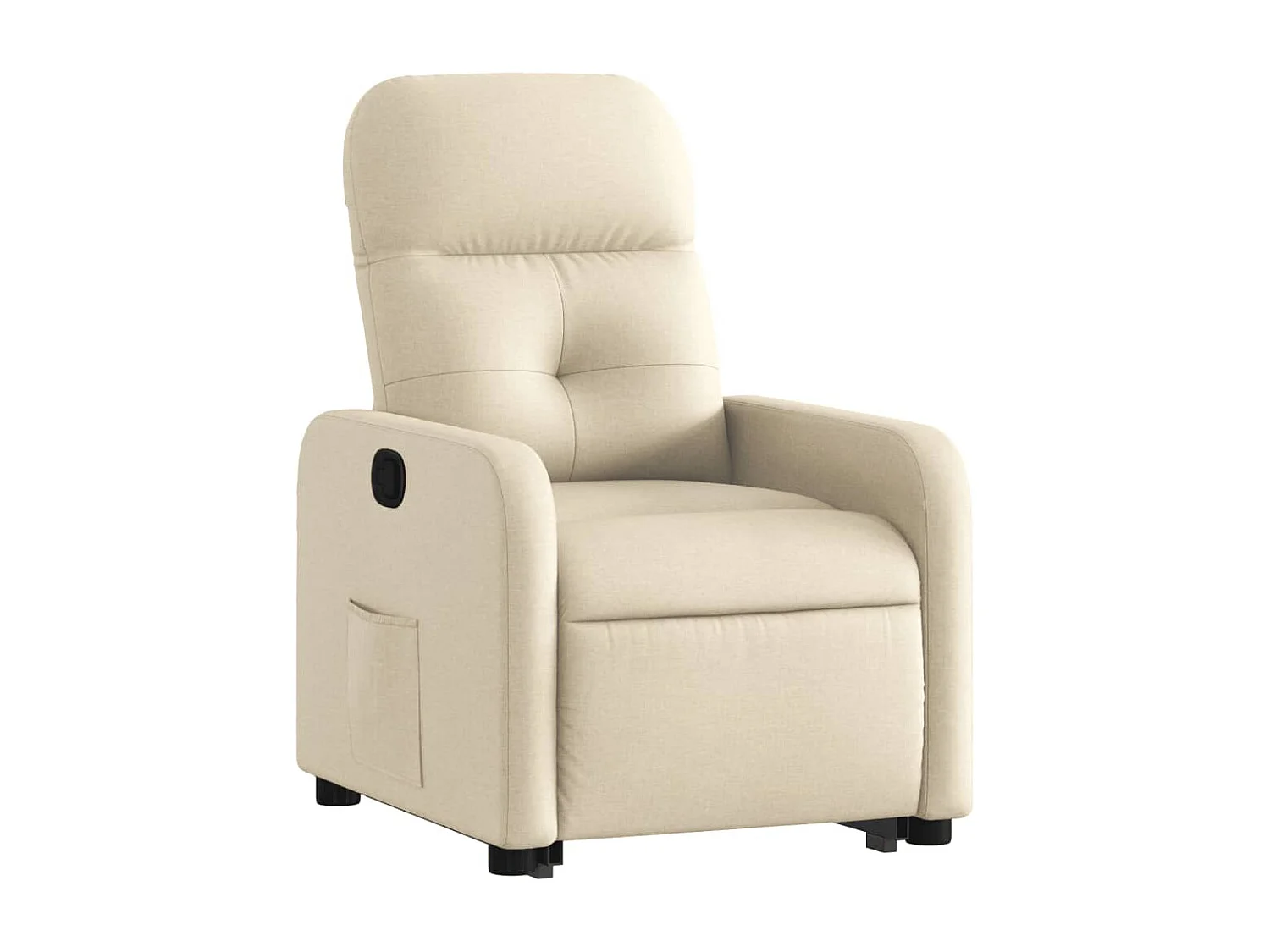 Fauteuil inclinable Crème Tissu REO81422