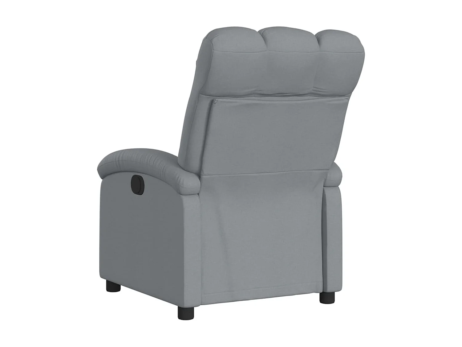 Fauteuil inclinable électrique Gris clair Tissu REO52162