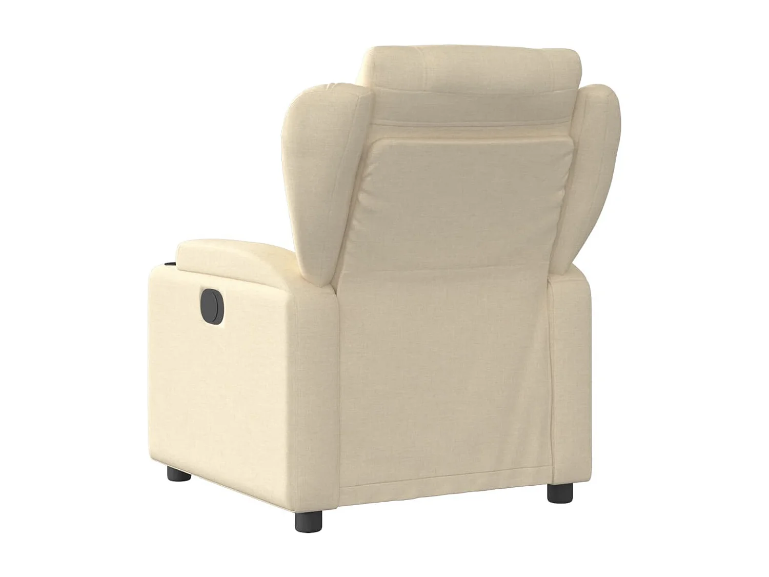 Fauteuil inclinable électrique Crème Tissu REO40082