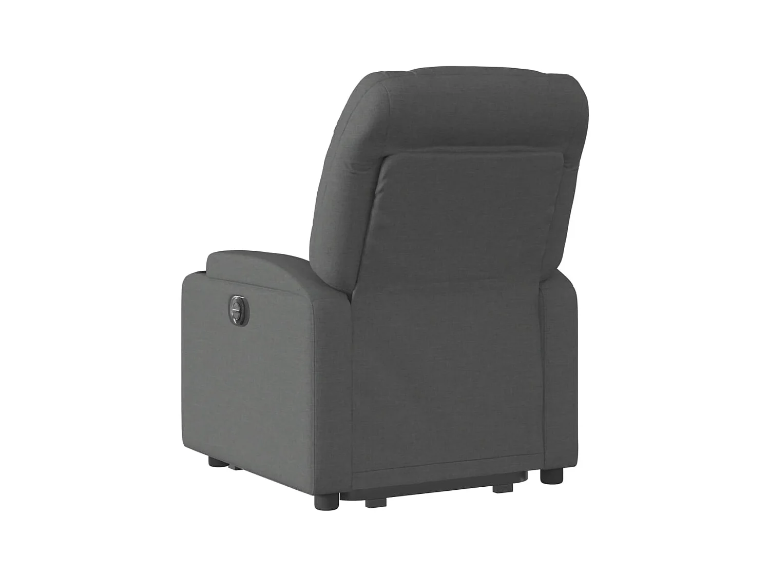 Fauteuil inclinable Gris foncé Tissu REO73076