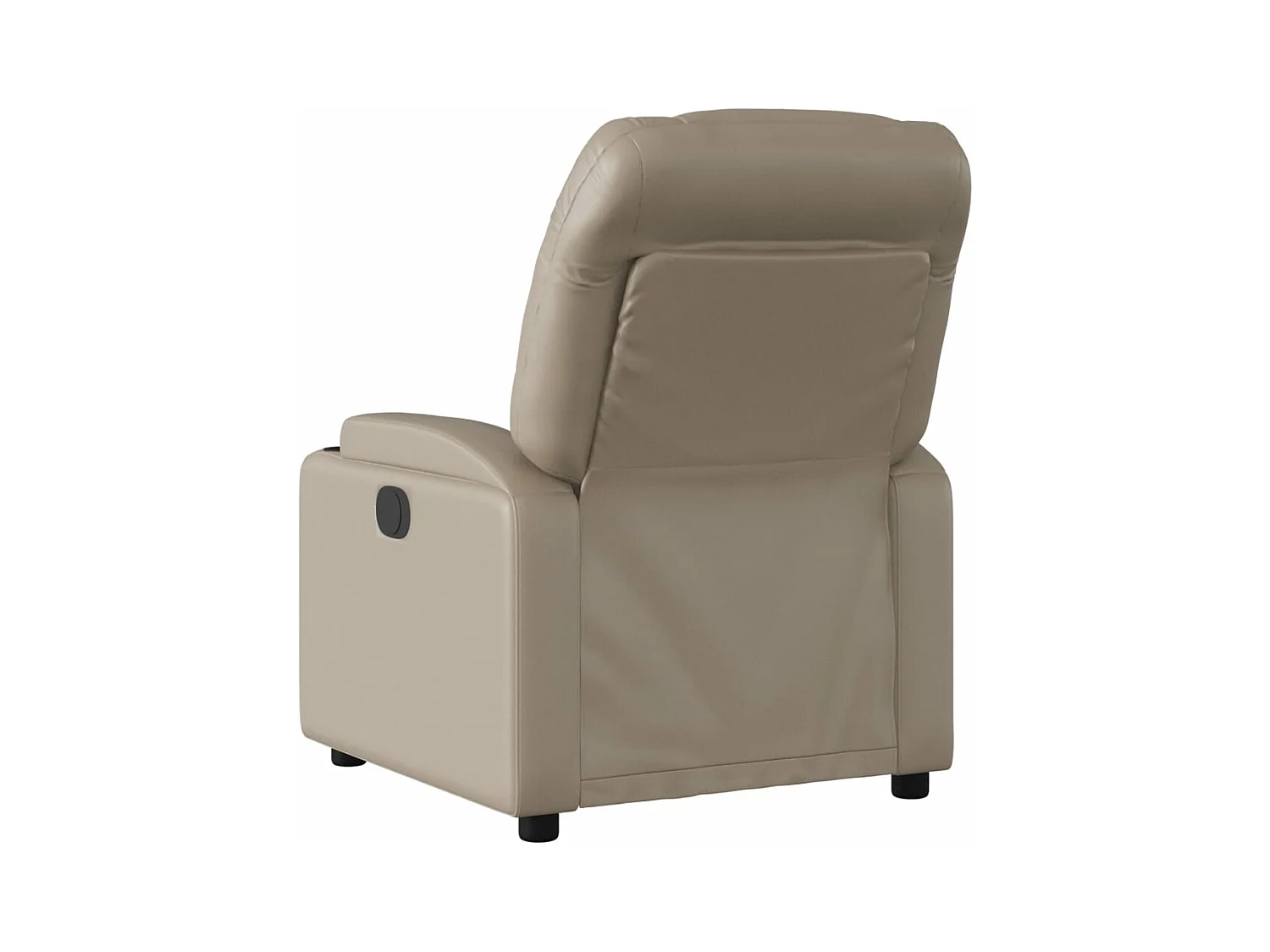 Fauteuil inclinable électrique Cappuccino Similicuir REO24519
