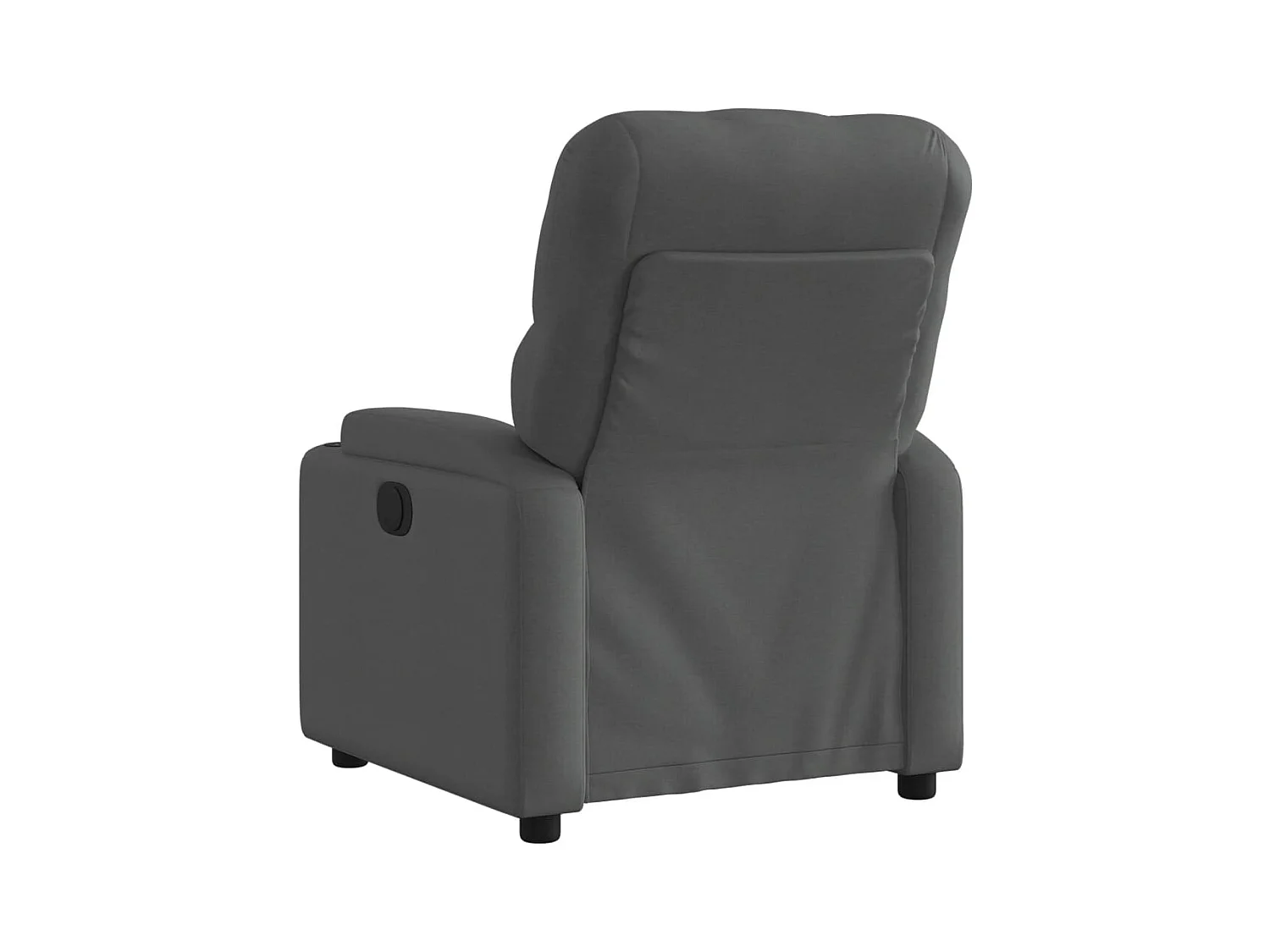 Fauteuil inclinable électrique Gris foncé Tissu REO73767