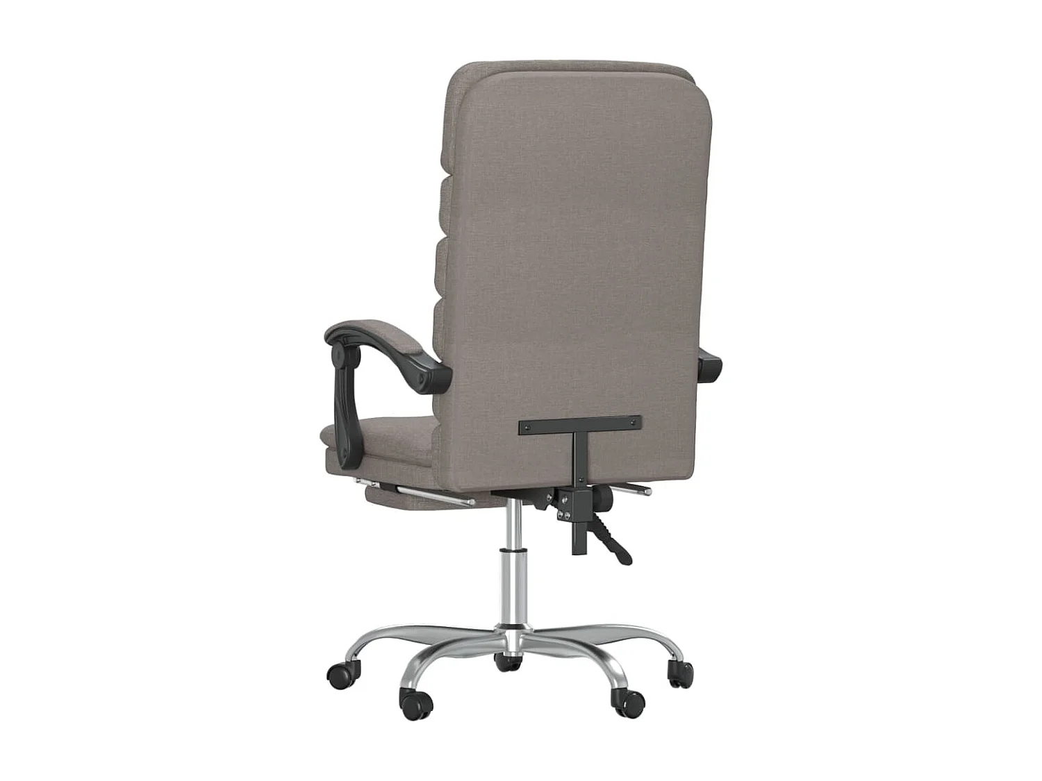Fauteuil de massage inclinable de bureau Taupe Tissu REO89122