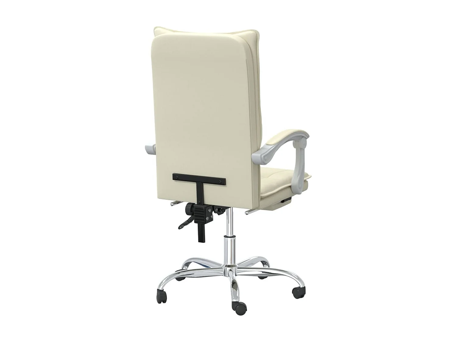 Fauteuil inclinable de bureau Crème Similicuir REO50252