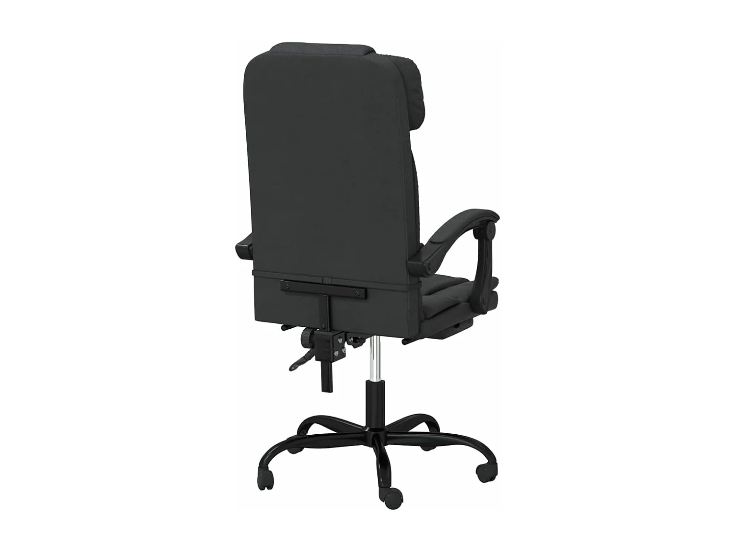 Fauteuil inclinable de bureau Noir Similicuir REO23106