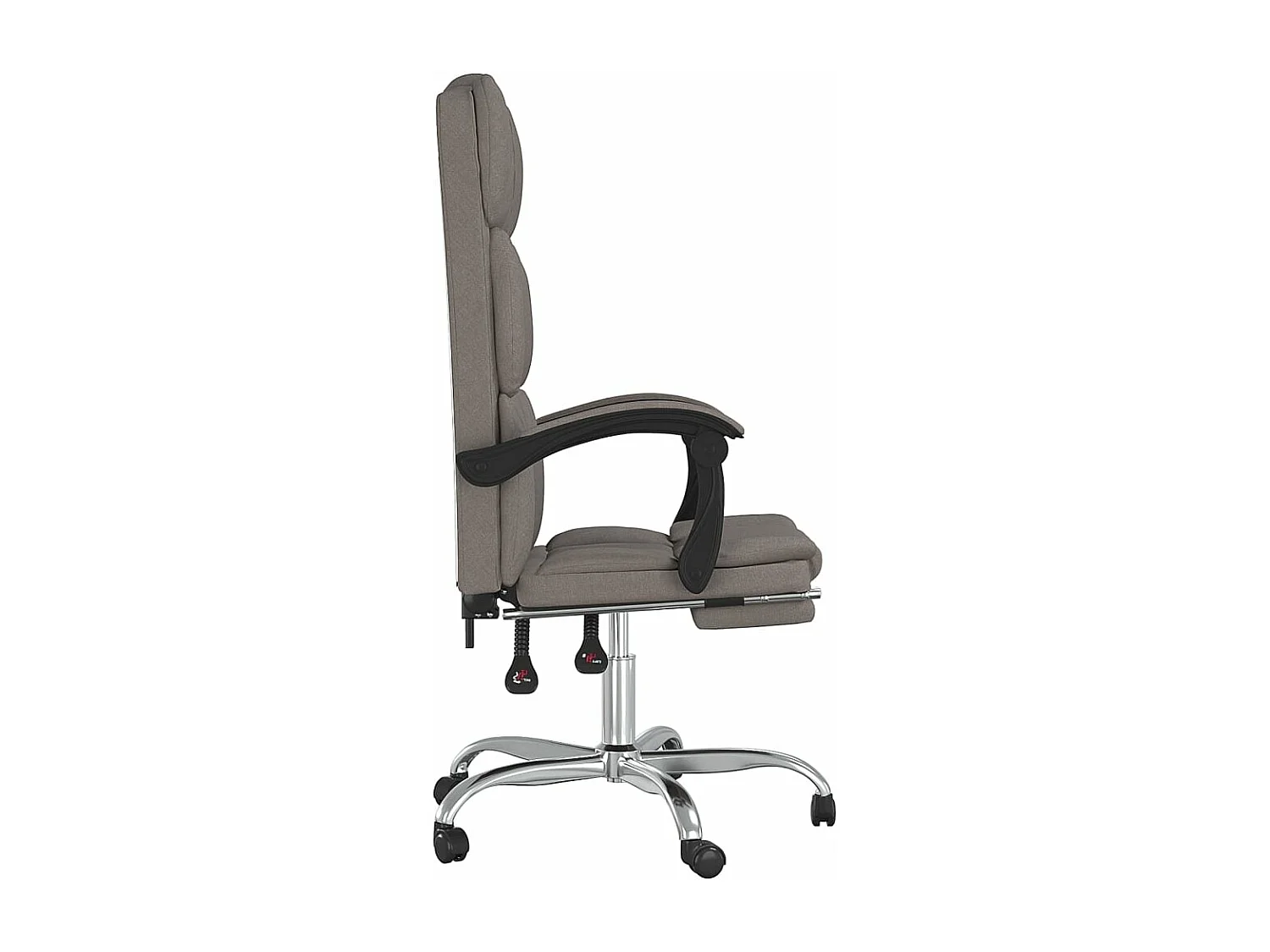 Fauteuil inclinable de bureau Taupe Tissu REO22667