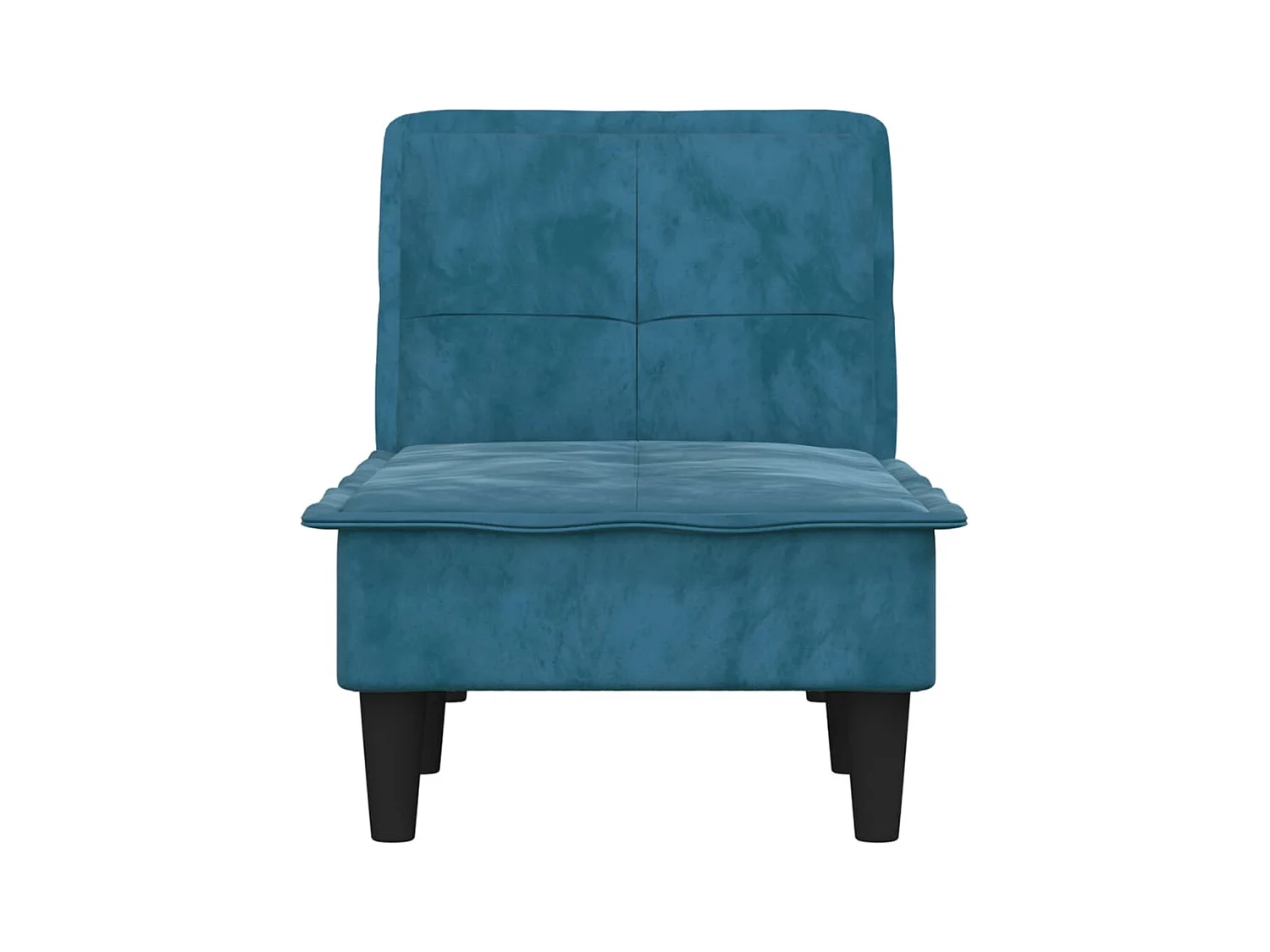 Canapé convertible bleu velours REO88479