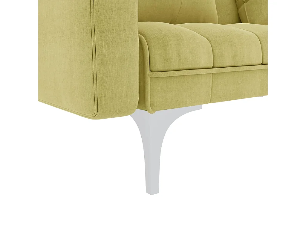 Canapé convertible Vert Tissu REO40100