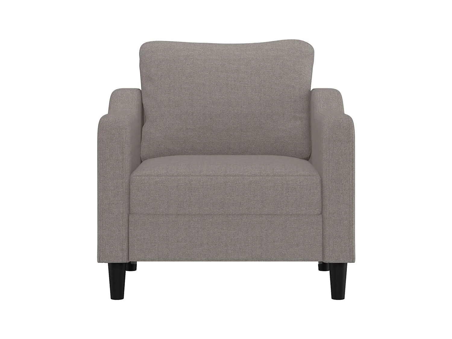 Fauteuil Taupe 60 cm Tissu REO33681