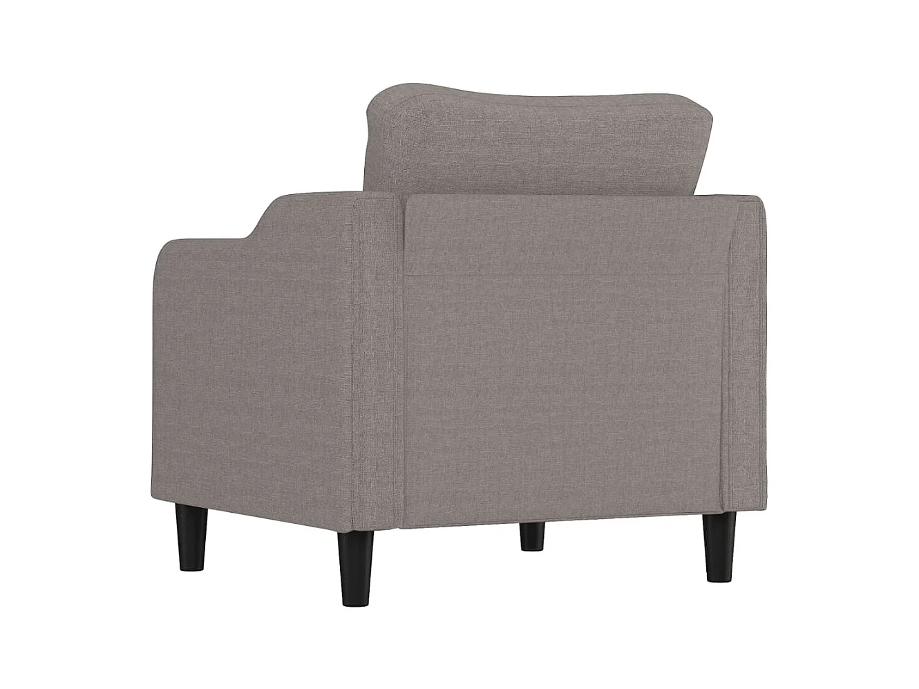 Fauteuil Taupe 60 cm Tissu REO33681