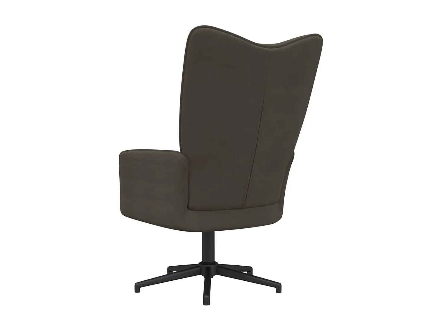 Fauteuil de relaxation Gris foncé Velours REO63339