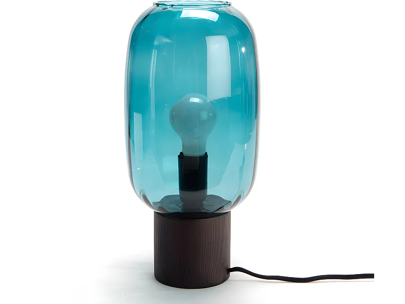 Lampe matisse bleu marine petit modèle  E27_40W