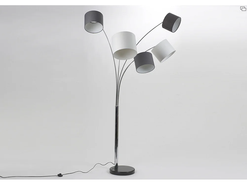 Lampe lecture abat-jour neutres E14 40W