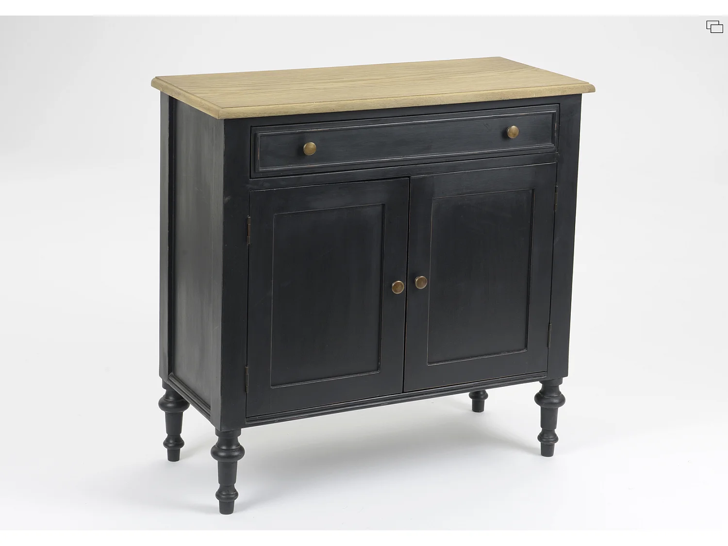 Buffet 1 tiroir en bois New Légende