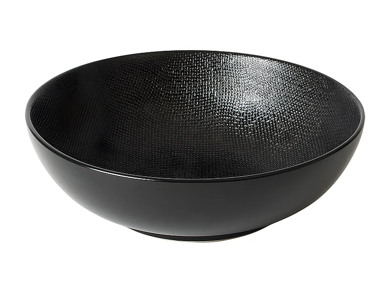 Saladier Vésuvio noir 24 cm