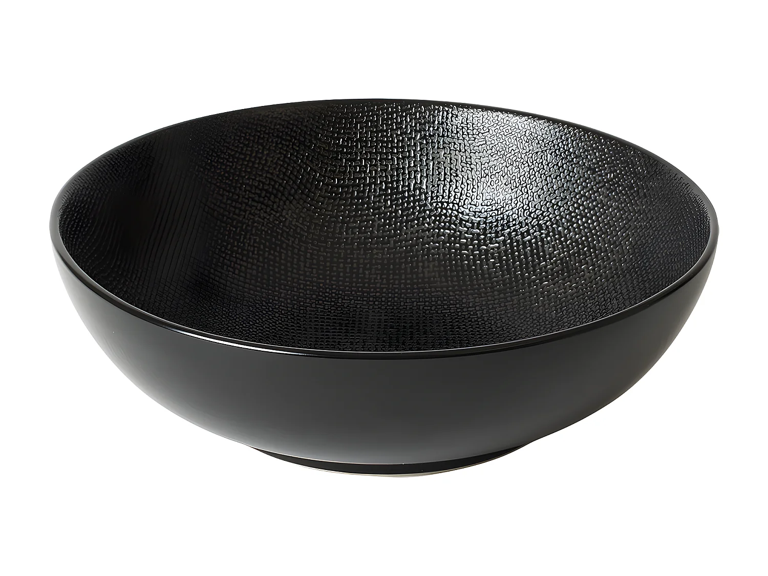 Saladier Vésuvio noir 24 cm