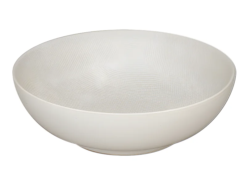 Saladier Vésuvio blanc 24 cm