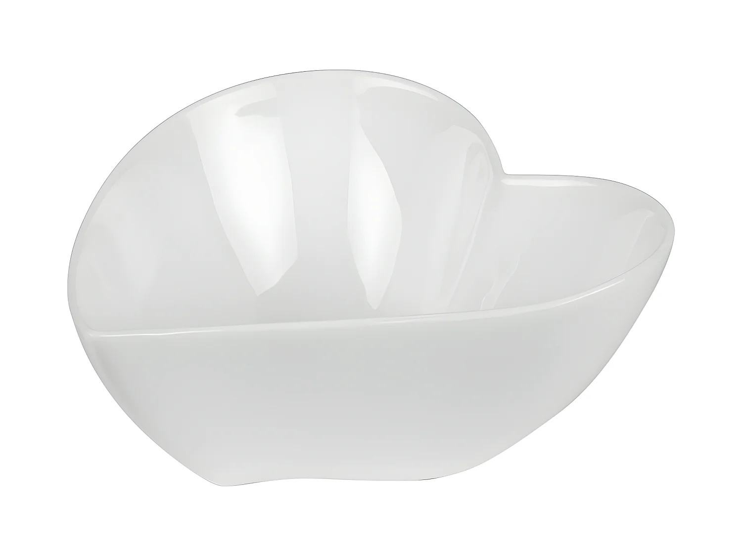 Coupelle Cœur 18 cm (lot de 6)