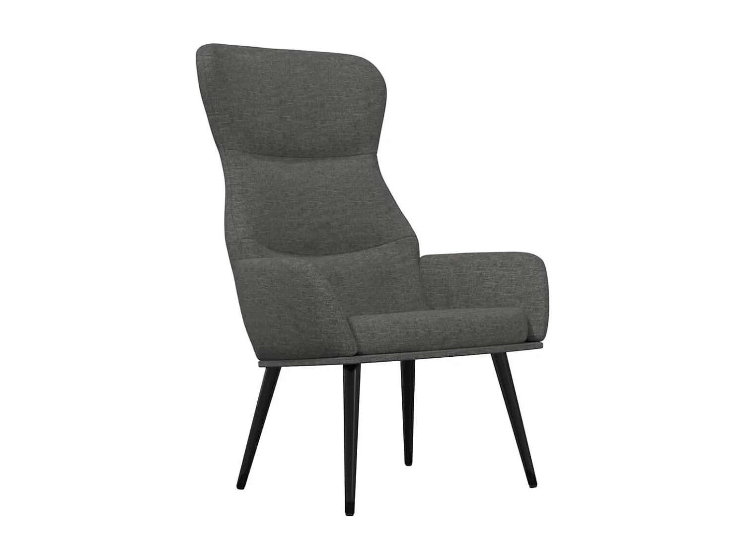 Relaxsessel | Fernsehsessel Dunkelgrau Stoff -gkd301011