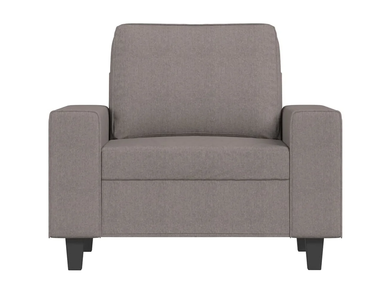 Fauteuil 60 cm stof taupe NL875839