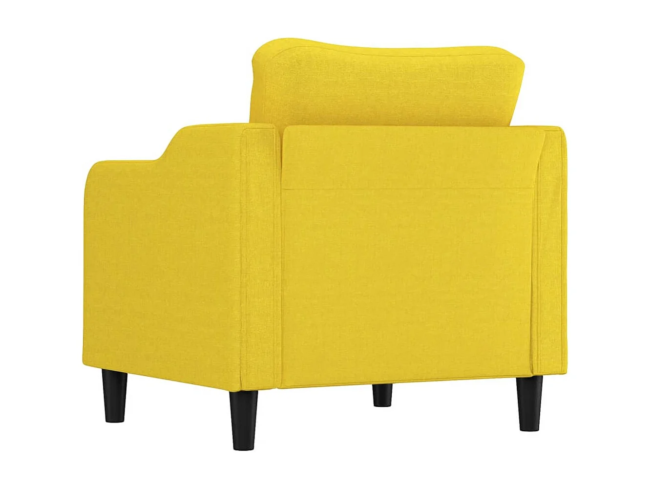 Fauteuil Jaune clair 60 cm Tissu REO91793