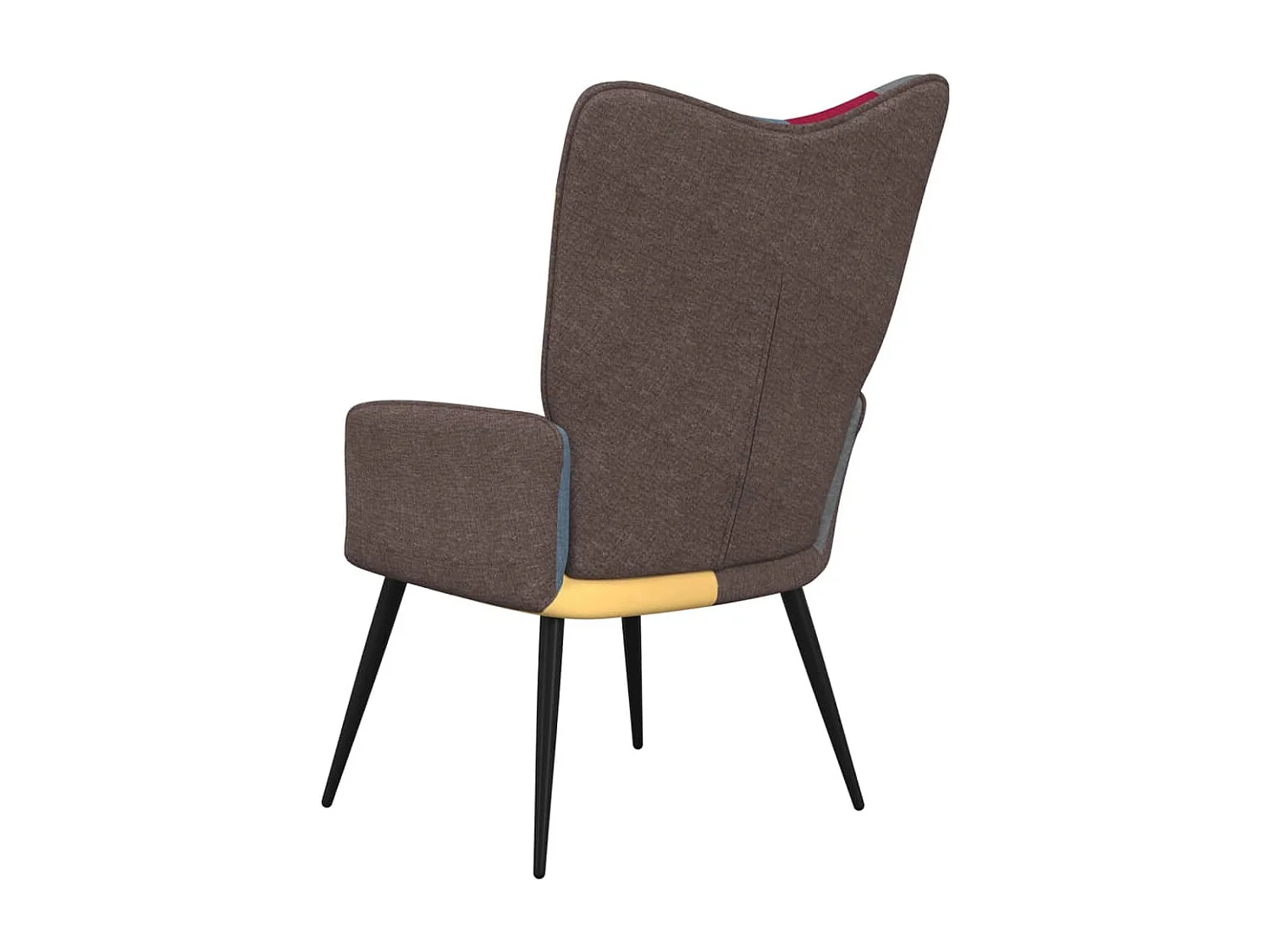 Fauteuil droit Patchwork Tissu LSJ4080