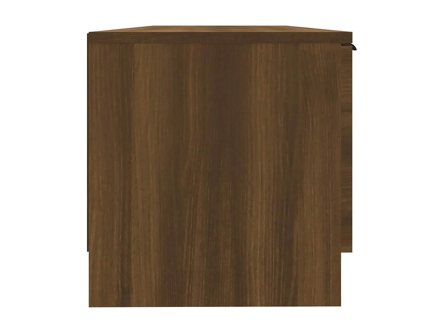 Meuble TV Chêne marron 102x35x36,5 cm Bois d'ingénierie WET8128