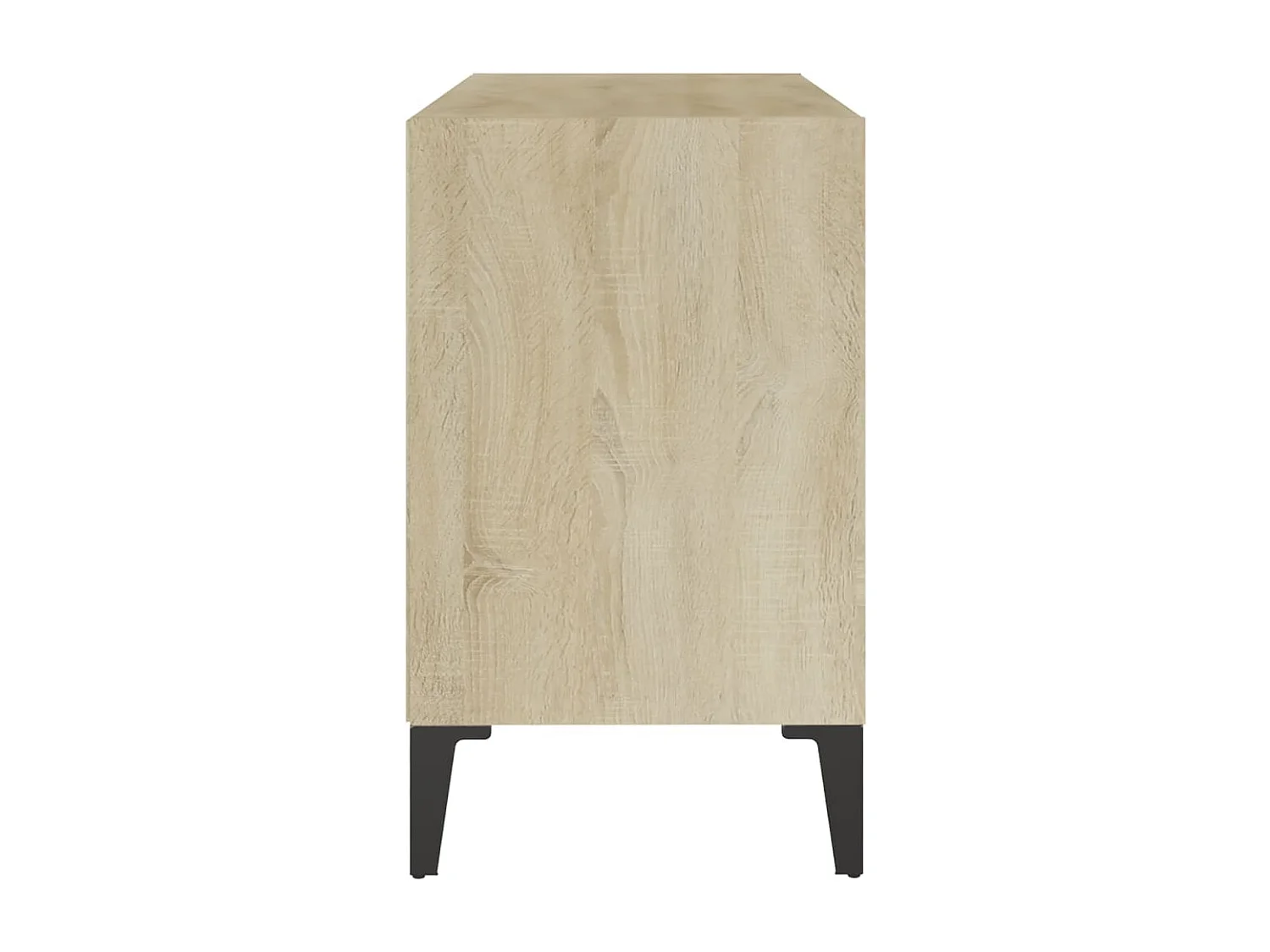 Meuble TV avec pieds en métal Chêne sonoma 69,5x30x50 cm WET5946